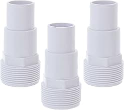 U.S. Pool Supply Replacement Universal Combo Hose Adapter, 1-1/4" or 1-1/2", 3 Pack - Fits Above-Ground Pool Pump, Filter, Skimmer - Compatible with Hayward SPX1091Z7 or SPX1091Z4, Swimming Pool