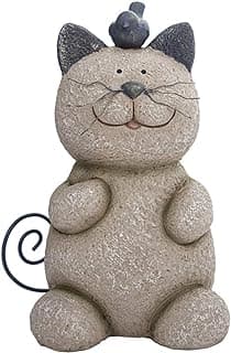 Whiskers The Cat Statue - Bring a Bit of Whimsy to Your Patio or Garden