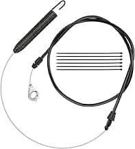HIAORS 532435111 Deck Engagement Clutch Cable for Craftsman YS4500 YT3000 YT4000 YTS 4000 DYS4500 DLS 3500 Husqvarna Poulan Pro Riding Mower Lawn Tractor Lawnmower Parts 435111 197257 408714 532408714