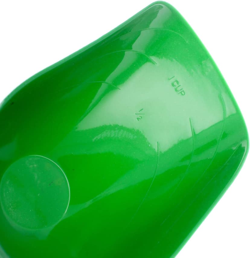 ASR Outdoor 2-Cup Large Feed Scoop, Plastic Hand Trowel - Green