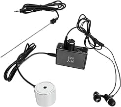 Water Leakage Detection,Water Pipe Leak Detector Sensor Water Pipe Tube Leakage Monitor Tester Kit with Dual Probes Earphone High Sensitivity Water Pipeline Locator Accessory Kit