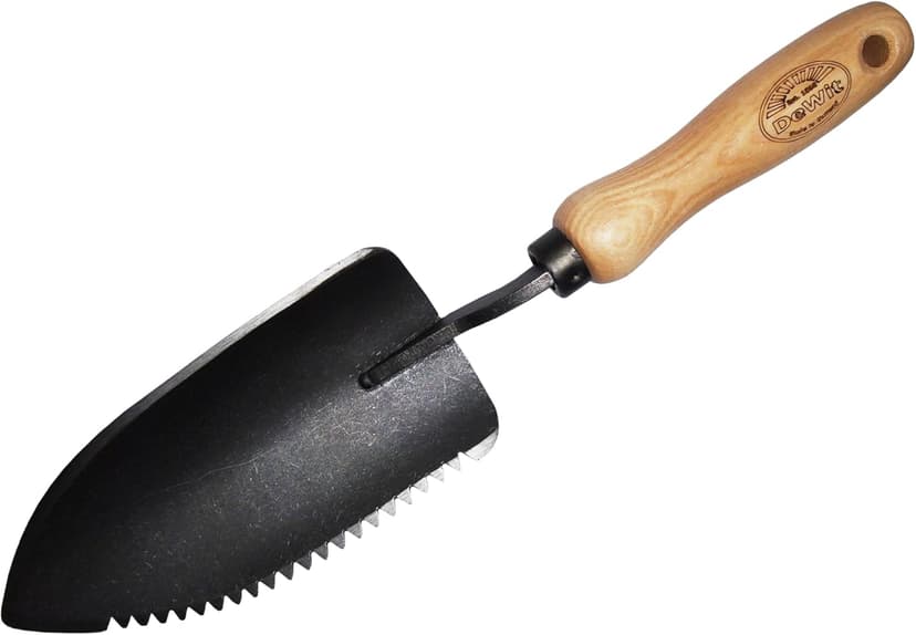 DeWit Welldone Serrated Trowel – Heavy-Duty Root Cutter