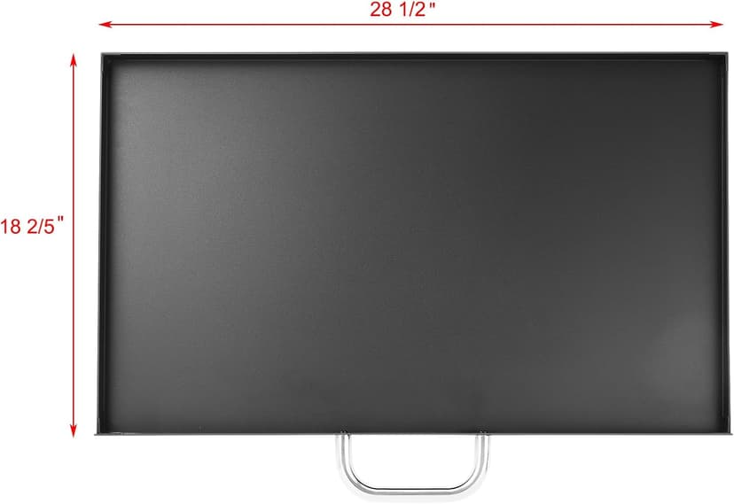 Ash Pan Grill Replacement Parts for Dyna Glo Charcoal Grill Parts DGN576SNC-D DGN576DNC-D DGN576DNC-DC Ash Tray Catcher Master Forge Grill Replacement Parts MFJ576DNC Charcoal Tray Catcher