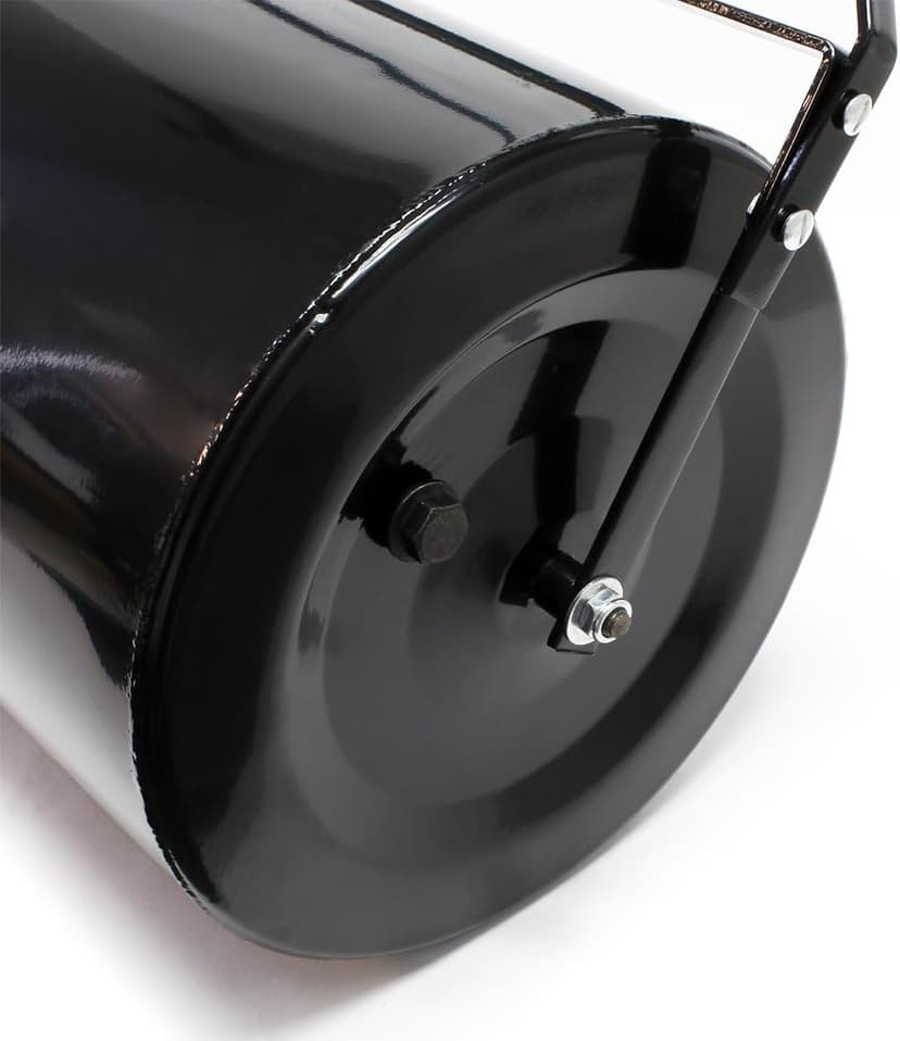 Lawn Roller,Combination Push/Tow Poly Lawn Roller with Easy Turn Tethered Plug,Durable Iron Garden Lawn Roller, 14 by 24", for Lawn and Garden Tractors (60L/16 Gallon)