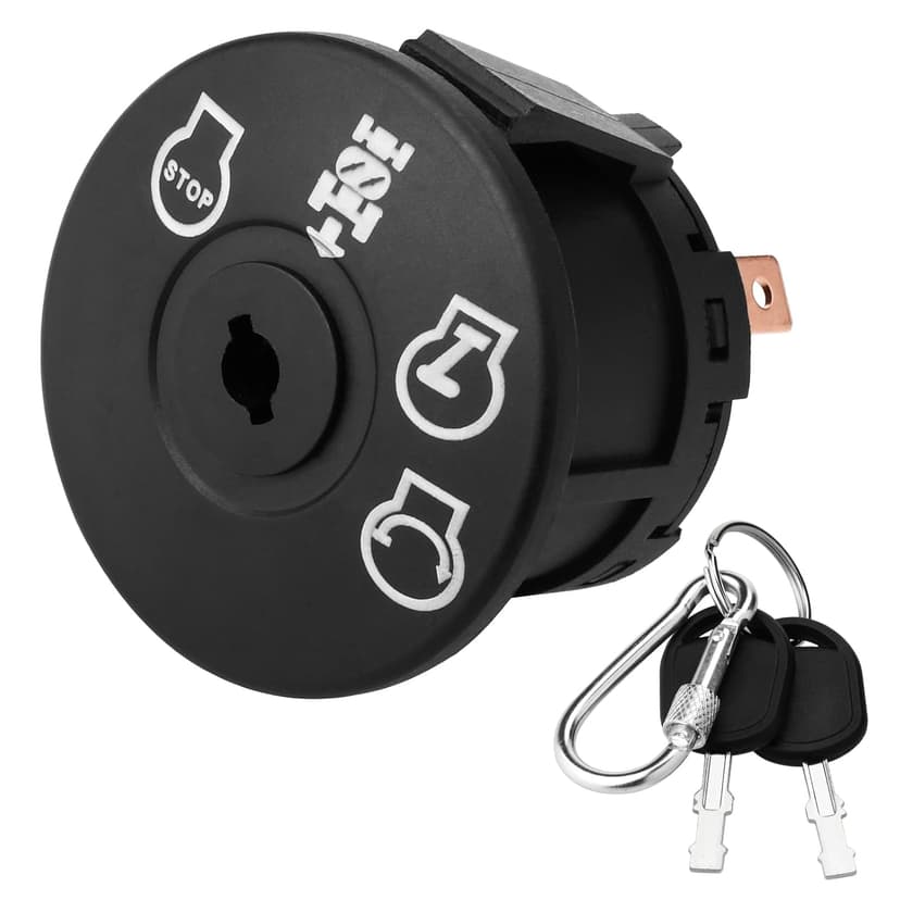 Ignition Switch 4 Position for Craftsman, Husqvarna, AYP, Sears, Poulan Pro Riding Lawn Mower Tractor 193350 532193350