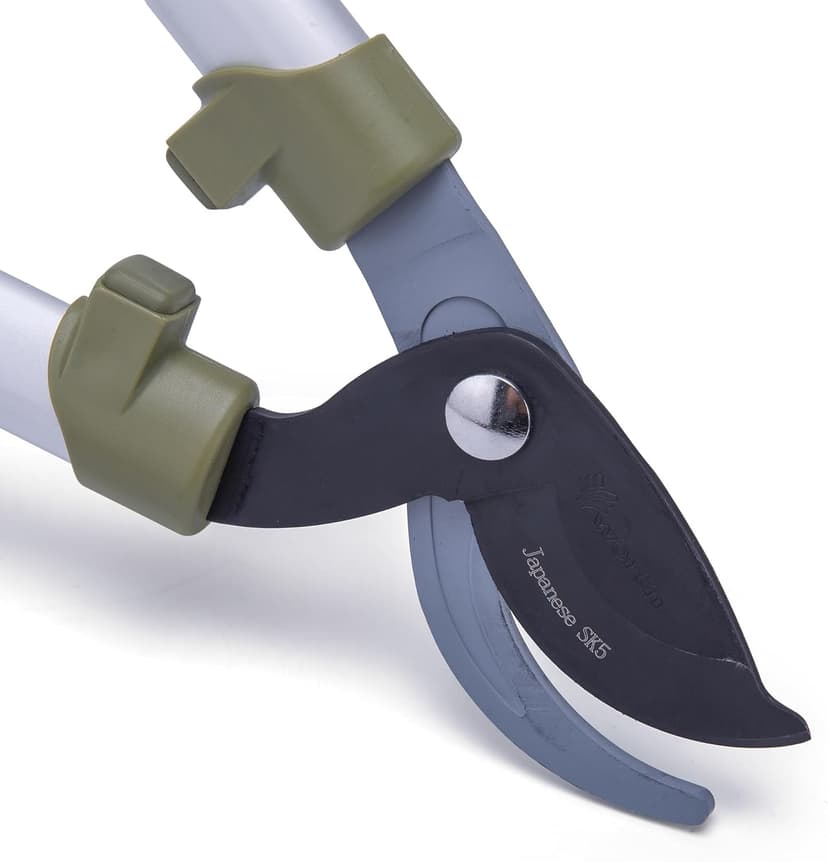 Worth Garden Heavy Duty 28" Bypass Lopper - Bypass Tree Trimmer - Japanese SK5 Steel Blade w/Non-stick Coating - Branch Cutter w/Ergonomic Non-Slip Handles - 1-1/4" Cut Capacity - S404A00