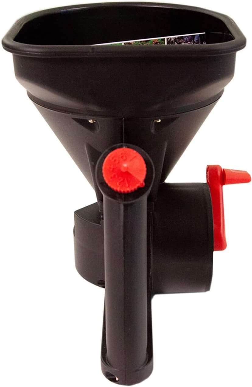 Brinly HHS3-5BH 5lb. All-Season Handheld Spreader with Easy-Fill Design for Seed, Ice Melt, & Fertilizer