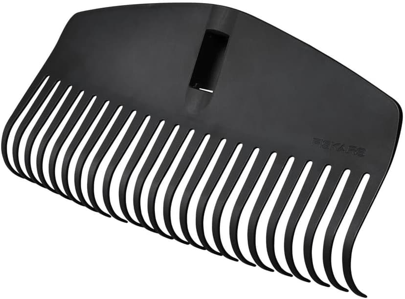 Fiskars Leaf Rake with M-Head - New Item as Replacement for 1014914, black, 1063089