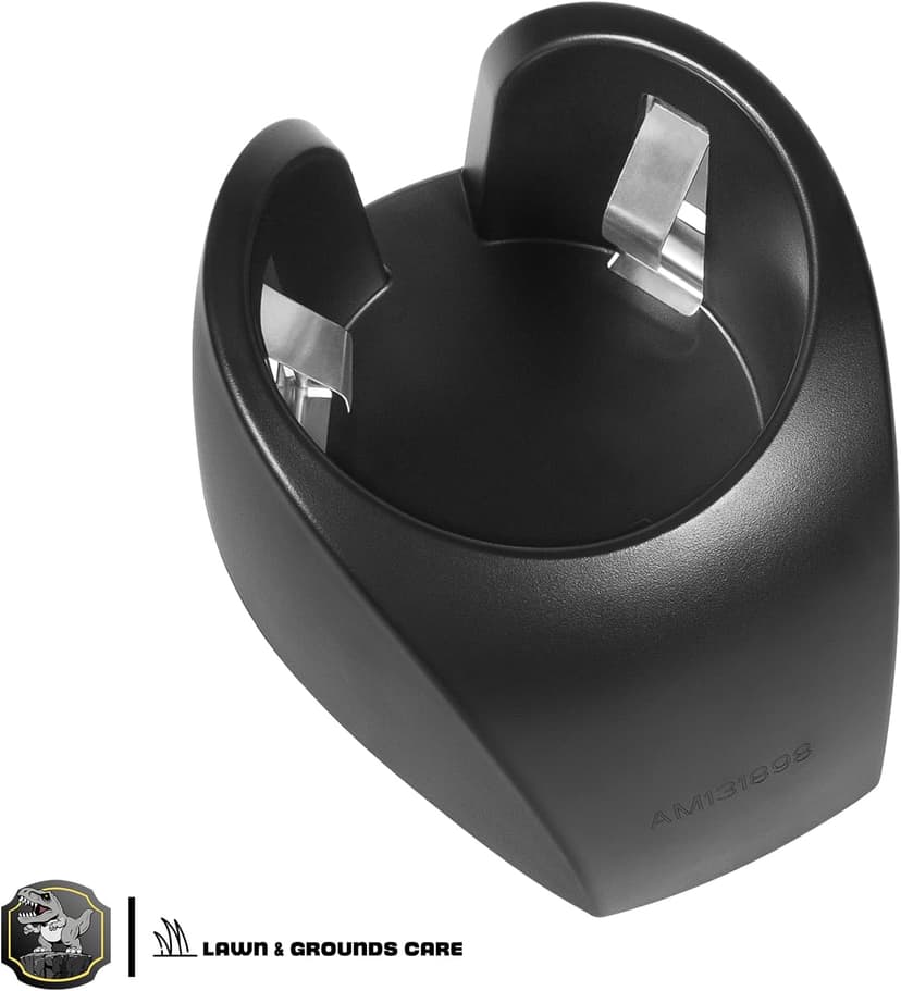 Versatile Cup Holder for Lawn Tractors and Outdoor Machinery, Secure and Convenient for Most Beverages, AM131898, Black