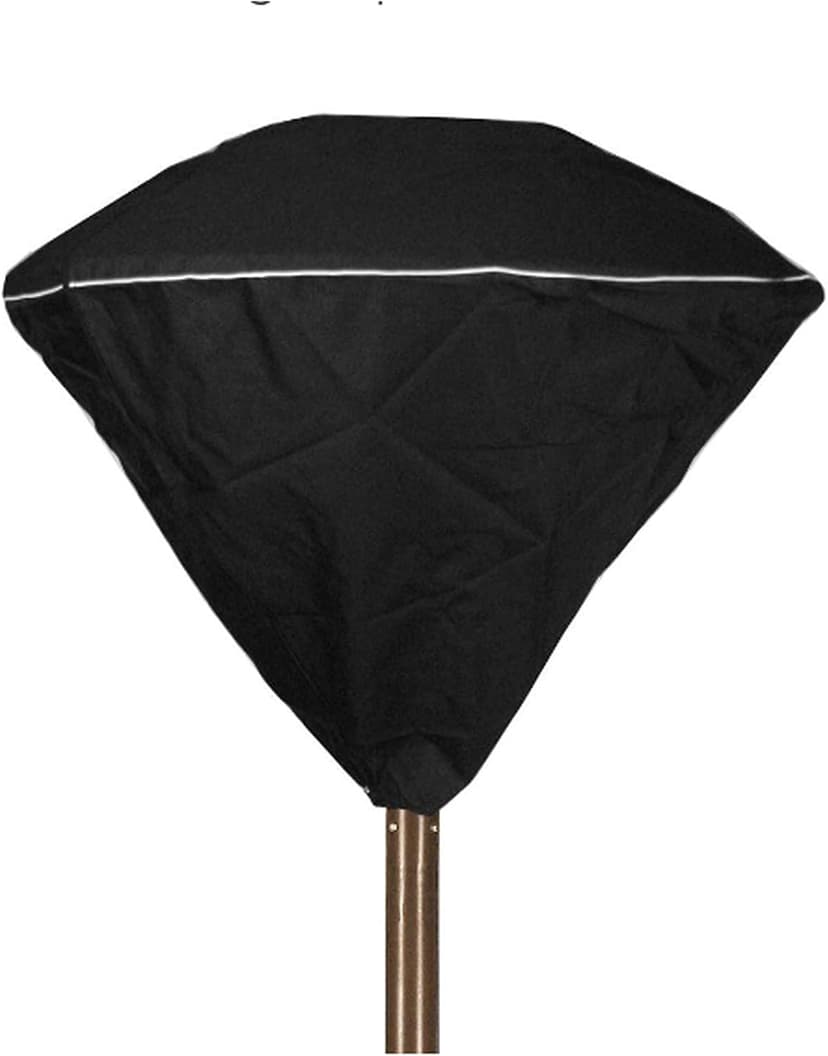 Hampton Bay 38,200 BTU Bronze Heat-focusing Propane Gas Patio Heater Heat-focusing Reflectors Adjust to Offer Excellent Heat Distribution