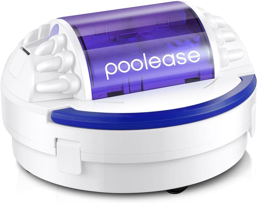 X1 Cordless Pool Cleaner Robot, Robotic Pool Vacuum for Above/In Ground Pool, 45W Dual-Motor, Self-Parking, Enhanced with 2L Debris Capacity (White and Purple)