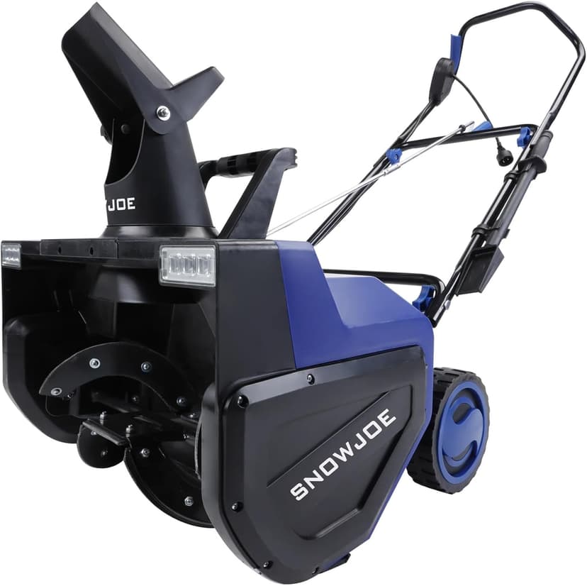 Snow Joe 15A Electric Snow Blower with Dual LED Lights, 22" Walk-Behind Machine