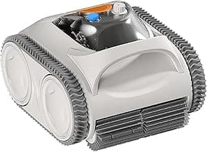 Wall and Waterline Cleaning Vacuum Pool Vacuum, Cordless Pool Robot or Inground Pools, 300+L/MIN Large Suction Last 150 Mins, up to3500 sq.ft, 0-90° Wall-Climbing