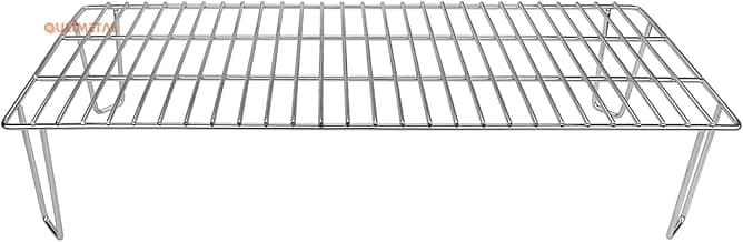QuliMetal Grill Warming Rack for Green Mountain Grills Daniel Boone Pellet Grills, Stainless Steel, Replacement Parts for GMG-6008