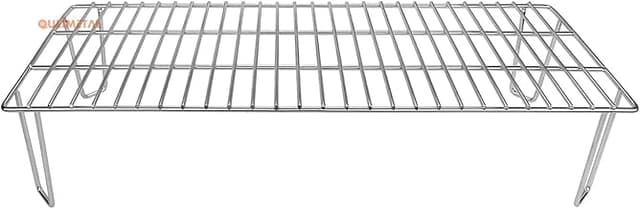 QuliMetal Grill Warming Rack for Green Mountain Grills Daniel Boone Pellet Grills, Stainless Steel, Replacement Parts for GMG-6008