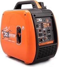 ETQ Tough Quality 2000/3600Watt Portable Generator - Extremely Quiet - CARB Compliant (2000W inverter)