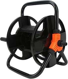 Hose Winding Reel, Portable Garden Hose Reel Cart, Hose Reel Water Pipe Storage Rack, ABS Single Arm Tool for Garden Car Washing Watering