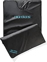 HigherDOSE Infrared Sauna Blanket - Personal Sauna to Relax & Detox Your Body and Mind - Portable Sauna Blanket for Home Sauna Therapy - Plush Thermal Blanket with Far Infrared Heat