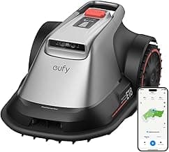 eufy Robot Lawn Mower E18, No Wire, No RTK, No Signal Issue, Hands-Free Auto Mapping, Precise Obstacle Avoiding, Reliable Lawn Maintenance, Worry-Free Experience
