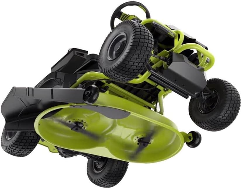 Ryobi 38 inches 100 Ah Battery Electric Rear Engine Riding Lawn Mower RY48111