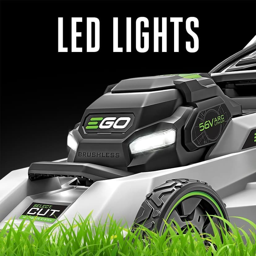 EGO POWER+ Electric Lawn Mower, Self-Propelled Cordless with Select Cut and Touch Drive, Includes 56V 7.5Ah Battery, Rapid Charger, & Extra 5.0Ah Battery – LM2135SP Extra Battery Bundle