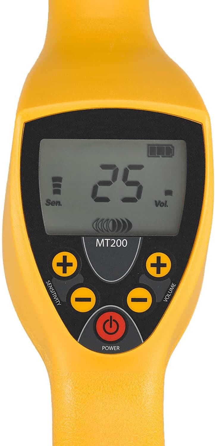 BOSCH CST/Berger 19-200SC MagnaTrak 200 Series Magnetic Locator with LCD Screen, Power Line Indication, Sensitivity & Volume Controls - Detects Ferrous Metals (Pins, Pipes, Tanks) Underground
