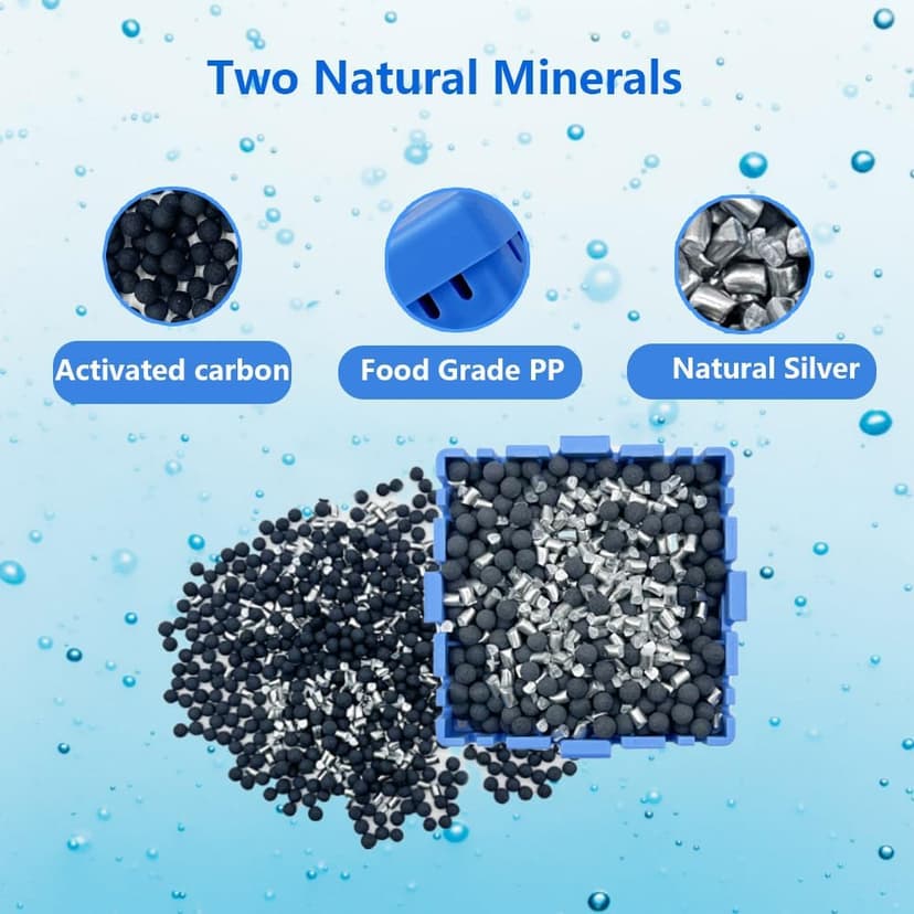 Hot Tub Mineral Cartridge for Sundance Spas, Silver Ion Cartridge Can Continue to Supply Fresh Water for 8 Months, Spa Mineral Cartridge for Sundance Spas Keep Hot Tubs Clear and Soft(2-Packs)