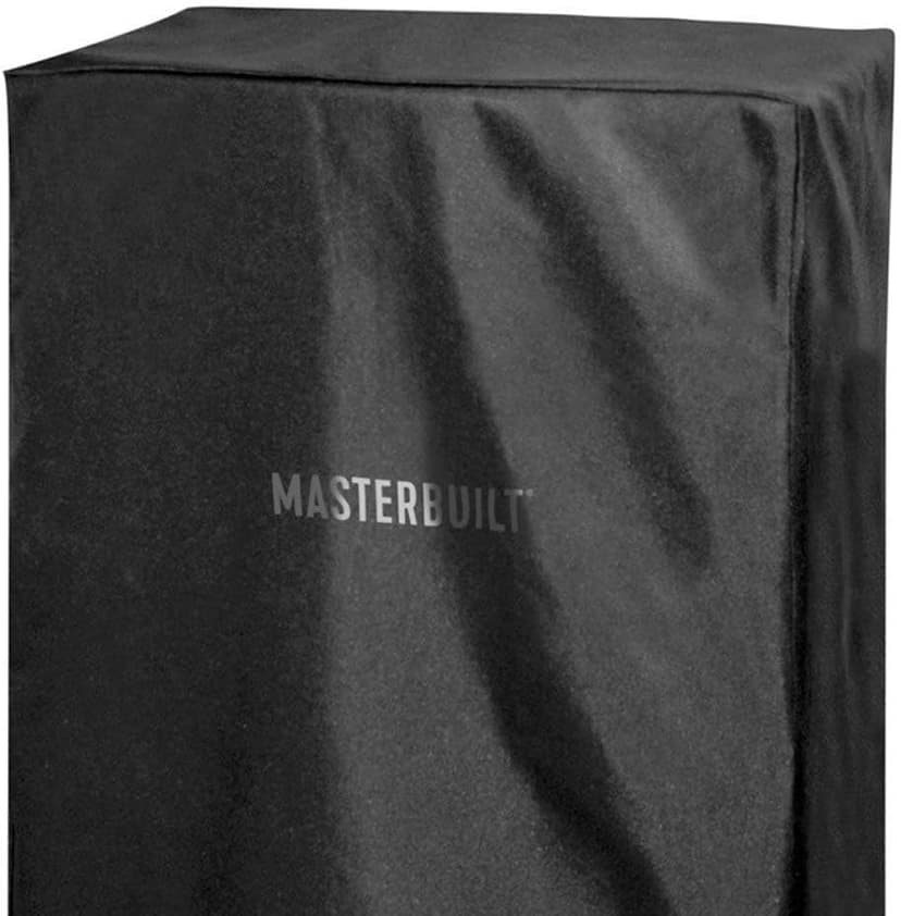 Masterbuilt 40-inch Vertical BBQ Smoker Weather-Resistant Polyester Cover to Fit All Masterbuilt 40-inch Vertical Smokers in Black, Model MB20080210