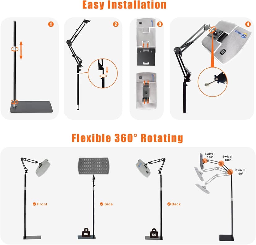 3-in-1 Red Light Therapy for Face and Body, 36W Red Light Therapy Lamp with Stand and Timer, Red Light Therapy Belt with 660nm & Infrared 850nm, for Pain Relief, Improve Sleep, Skin Health