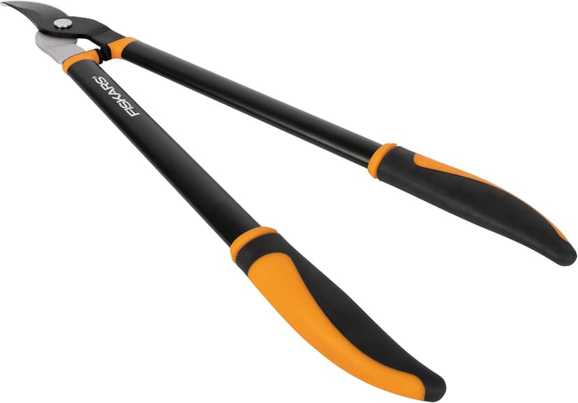 Fiskars Bypass Lopper, Lightweight Tree Pruning Tool, Rust Resistant and Low Friction Coating, SoftGrip Handle Control with Shock-Absorbing System, 24 inches
