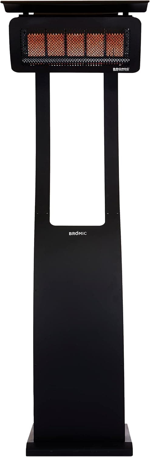 Bromic Tungsten Portable Smart-Heat, Natural Gas, NG, Outdoor, Patio Heater, 38,500 BTU, BH0510005
