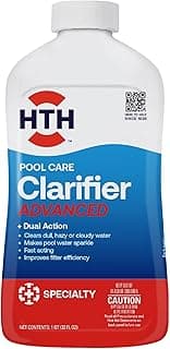 HTH 67067 Swimming Pool Care Clarifier Advanced - Crystal Clear Water in 24 Hours