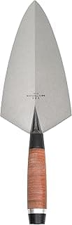 MARSHALLTOWN Philadelphia Brick Trowels, Leather Handle, 279mm Length, 140mm Width, Made In The USA, 19L11