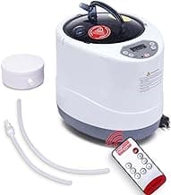 4 Liters Sauna Steamer, Steam Generator for Sauna, FCC Certified 4L & 1600W Steam Generator with Remote Control, 1-16 Gears of Temperature Control