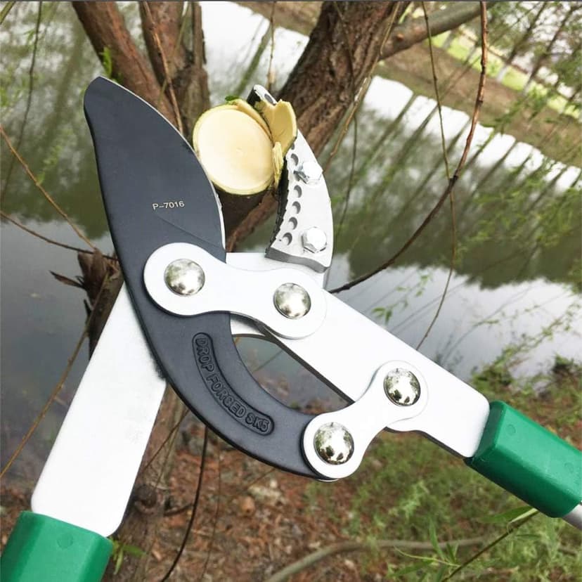 SK5 High-Performance Compound Action Anvil Lopper,Chops Thick Branches with Ease,2 Inch Cutting Capacity,28inch-40inch Telescoping Lopper, Tree Trimmer with Sturdy&Comfortable handle(A）