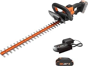 WORX WG261 20V PowerShare 22" Cordless Hedge Trimmer (Battery & Charger Included)
