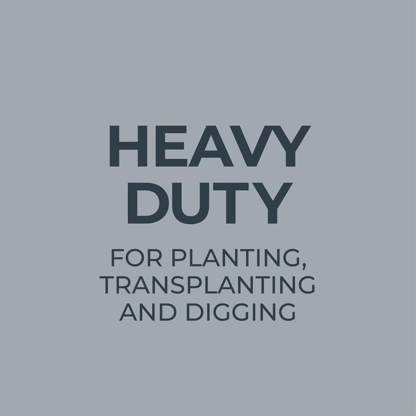 Woodland Tools Co. Heavy Duty Garden Transplanter – Rust-Resistant Aluminum Hand Trowel with Depth Gauge and Ergonomic Soft Grip Handle