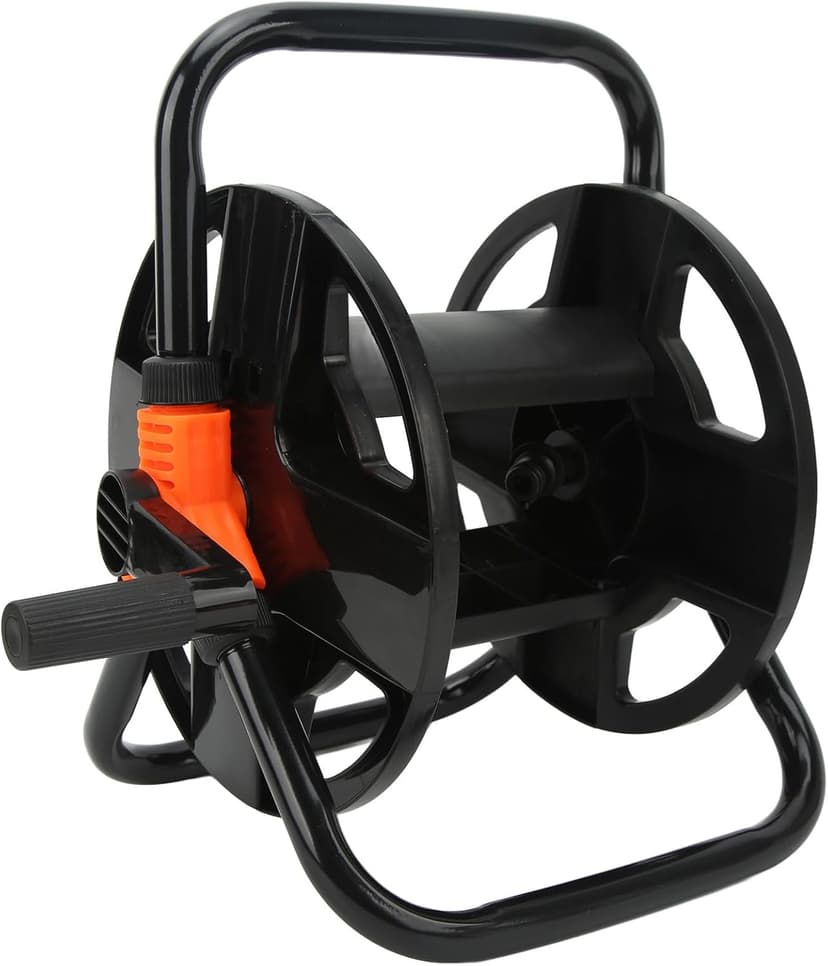 Hose Winding Reel, Portable Garden Hose Reel Cart, Hose Reel Water Pipe Storage Rack, ABS Single Arm Tool for Garden Car Washing Watering