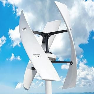 Wind Mill Generator Kit,Vertical Wind Turbine,Wind Turbine Generator Kit for Home,Wind Turbine Generator Kit,with Controller for Home,Business,Industrial Energy Supply,12V-5000W