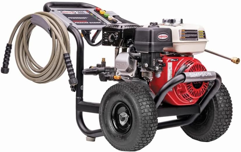 SIMPSON 60996 PowerShot 3600 PSI 2.5 GPM Professional Gas Pressure Washer with AAA Triplex Pump