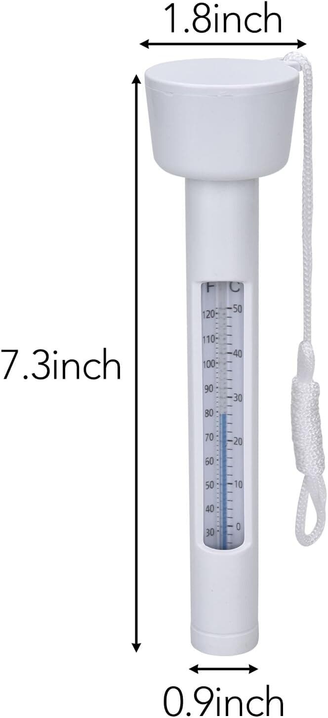 [Large Floating Pool Thermometer] eLander Pro Water Thermometers, for Outdoor & Indoor Swimming Pools, Spas, Hot Tubs, Fish Ponds