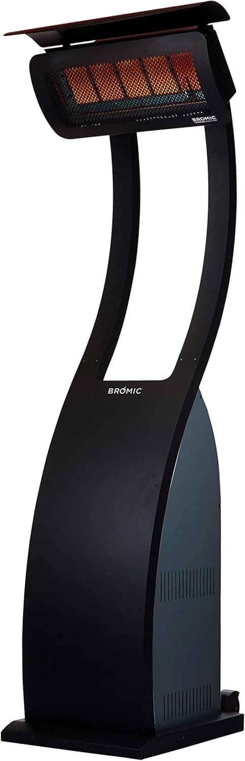 Bromic Tungsten Portable Smart-Heat, Natural Gas, NG, Outdoor, Patio Heater, 38,500 BTU, BH0510005