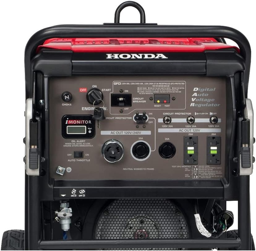 Honda 665570 EB10000 10000 Watt Portable Generator with Co-Minder