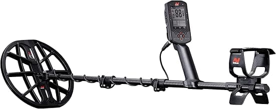 MINELAB MANTICORE High-Power Multi-IQ+ Waterproof Metal Detector for Adults with Advanced Target ID (11" Double-D Coil Included)