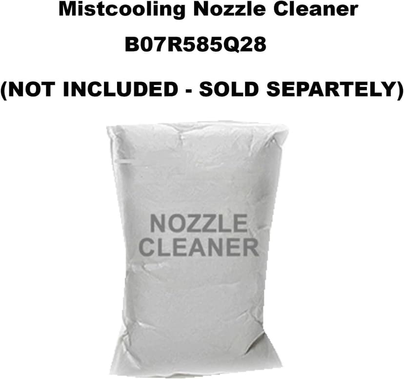 Patio Misting Kit - Pre- Assembled Misting System - Simply unpack and Attach - Cools temperatures by up to 30 Degrees - for Patio, Pool and Play Areas (60 Feet - 16 Nozzles)