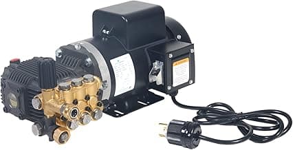 Canpump Electric Pressure Washer: 5 hp Full-Speed Motor 230 V, Canpump CF 2530 EH Triplex Pump