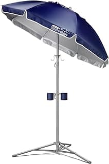 Wondershade Ultimate Portable Sun Shade Umbrella, Lightweight Adjustable Instant Sun Protection - Navy