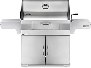 Napoleon PRO605CSS Professional Charcoal Grill, Stainless Steel