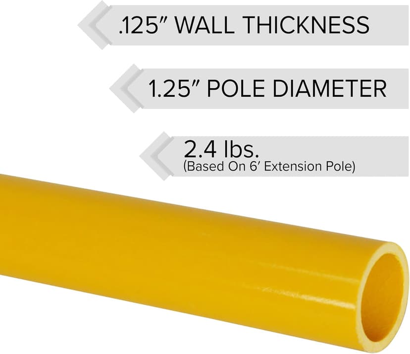 Jameson FG-6PKG-3 FG-Series Tree Pruner with Two 6-Foot Fiberglass Poles