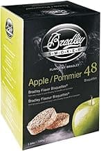 Bradley Smoker Bisquettes For Grilling and BBQ, Apple Special Blend, 48 Pack